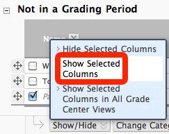 5 Edit columns Click the down-pointing arrow button to the right of the column title, then select Edit Column Information. Delete columns Columns should only be deleted if absolutely necessary.