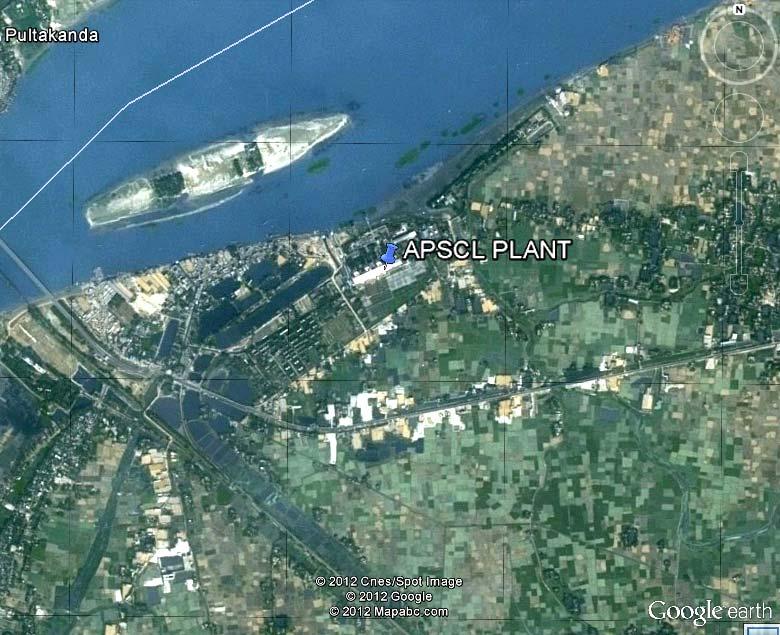Geographical Position of Ashuganj Power Station Company Ltd. Ashuganj Power Station Company Ltd. is situated at the bank of river Meghna and 90k.m. north-east away of capital city Dhaka.