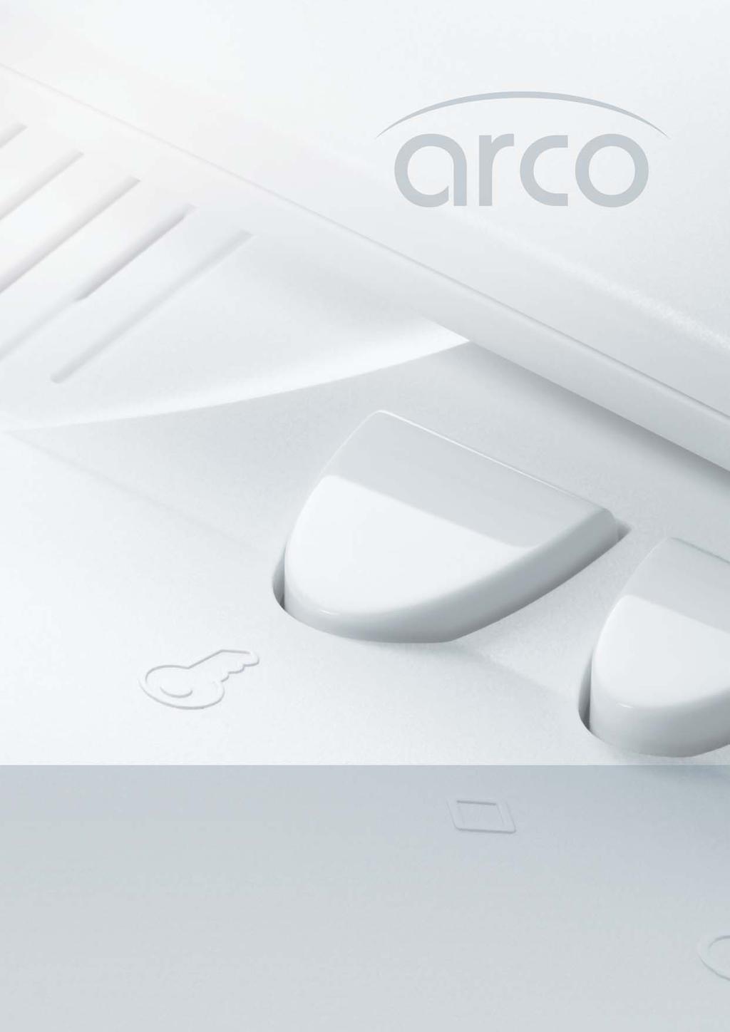 A well-structured, smooth style: Arco is a video door phone made simple.
