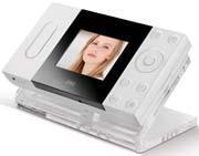 References 1706/1 Folio flush-mounted hands-free colour video door phone for 2GO!