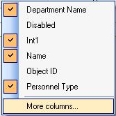 Personnel Object Tasks Viewing a List of an Object Type You can view a list of all objects of a specific type by opening the default Dynamic View for the object type.