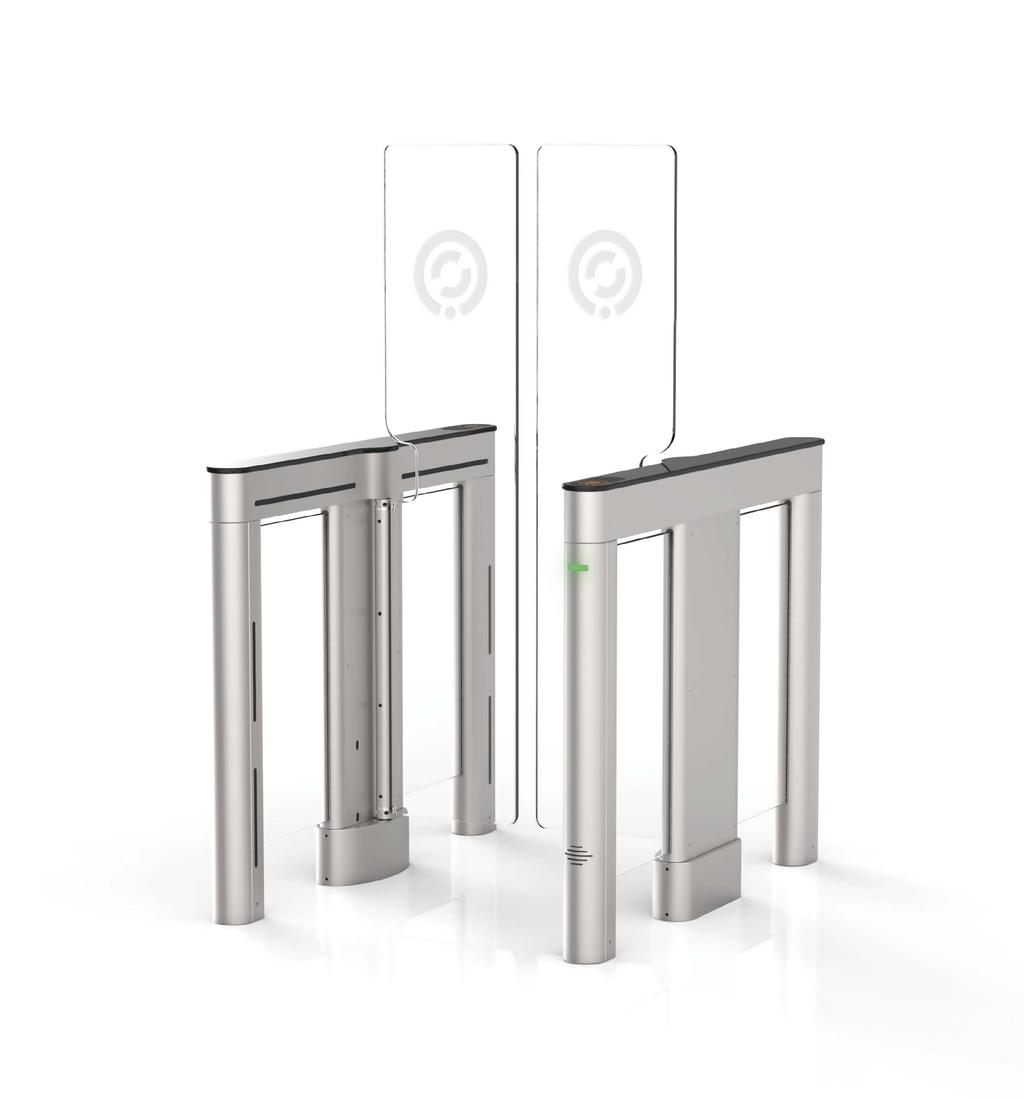 Secured Entry Control OPTICAL TURNSTILES FULL HEIGHT