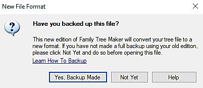 3. YOUR FILES: OPTION 2. Loading Your FTM15 (the older version) File from Your Flash Drive and converting it to 2017 1.