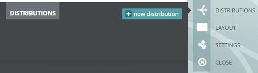 Under Manage on the right side, click Distributions. 3. You are prompted to create a new distribution. 4.