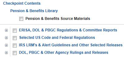 Browse Pension & Benefits Editorial Materials: Editorial guidance from RIA, EBIA, PPC &