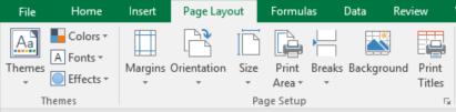 You can also create a format for a worksheet before entering the data. Begin by selecting the range to format by clicking and dragging your mouse over the area.