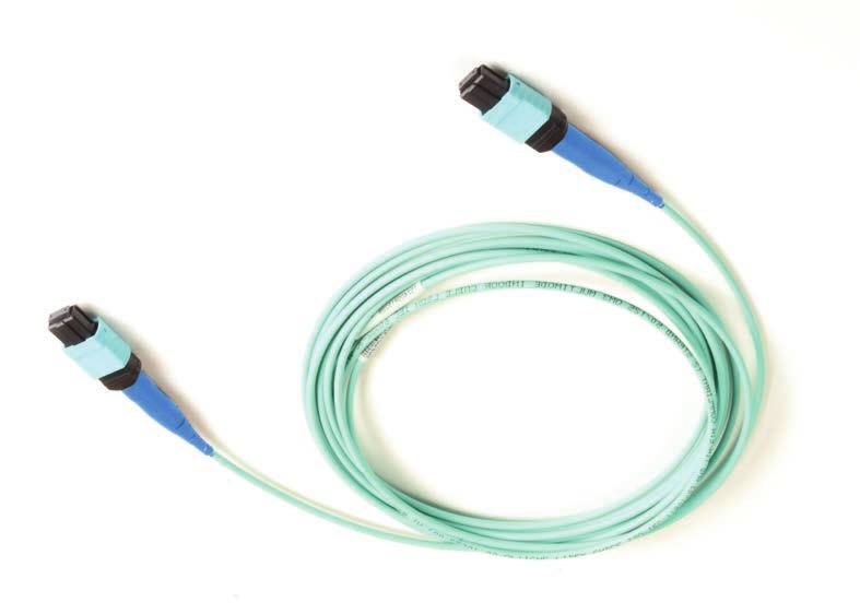8 BASE 8 40/100G Equipment Cords BASE 8 MTP 2mm Jumpers Slemon's Base 8 MTP jumpers are used to connect the MTP trunk backbone to the active equipment.