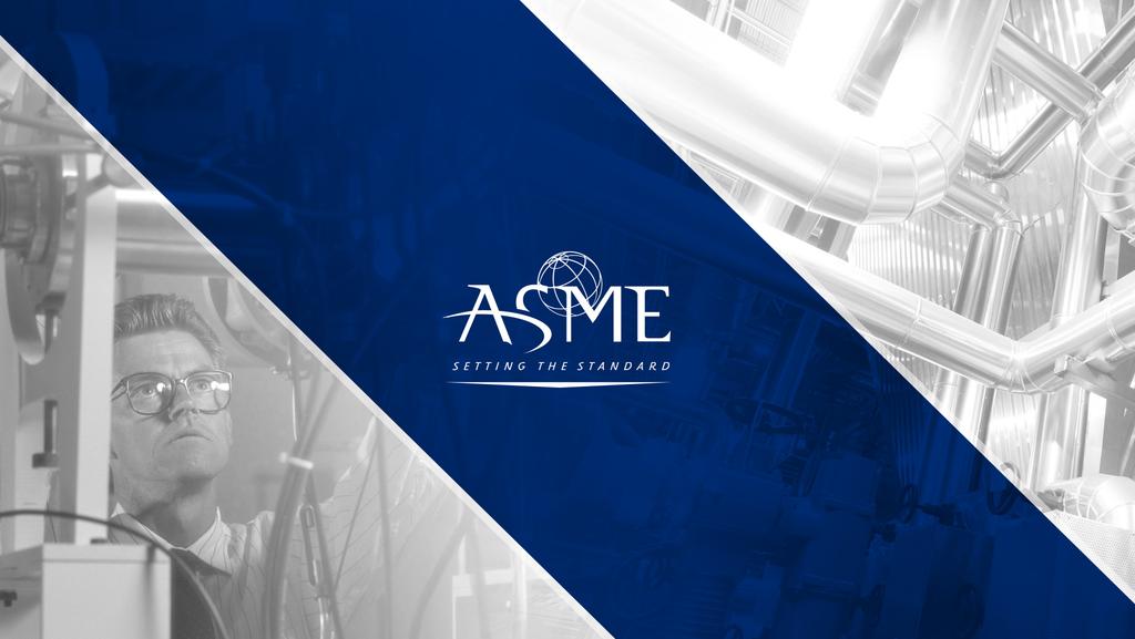 ASME s Certification & Accreditation Programs Matthew