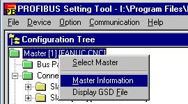 B-64174EN/01 PROFIBUS SETTING TOOL 3.OPERATION NOTE 1 The values in Refresh Time on this screen are estimated values.