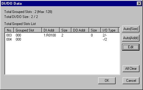 2.QUICK START PROFIBUS SETTING TOOL B-64174EN/01 9 Select and double-click <PMC Allocation>\<DI/DO Data> in the tree. The DI/DO Data screen is displayed.