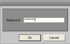 Select password system by click the small box,and click OK to