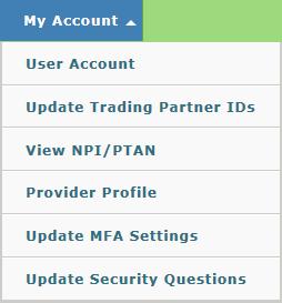 3. The Update Trading Partner IDs screen will be displayed. On this page, enter the Trading Partner IDs that you need to add to your account (one ID per box).