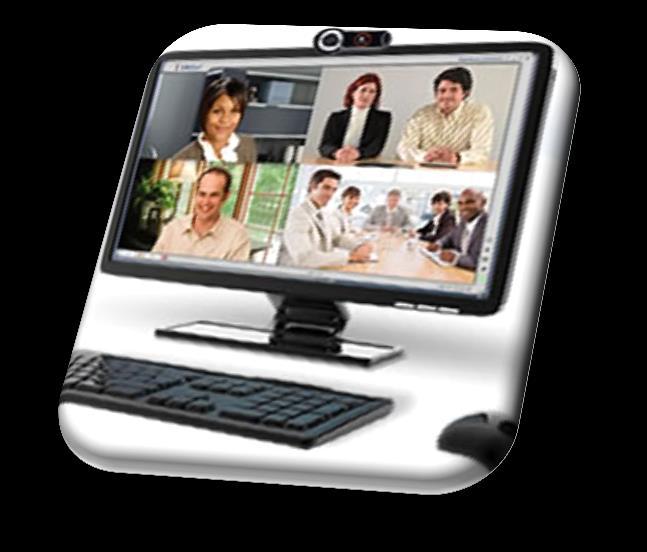 Video Conferencing Several users link