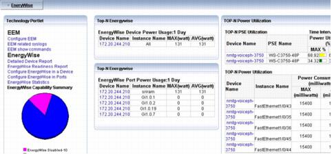 Figure 7. LMS 3.2 for Cisco EnergyWise For more details about LMS, visit the LMS 3.2 data sheet at https://www.cisco.com/en/us/prod/collateral/switches/ps5718/ps10195/data_sheet_c67-555592.html.
