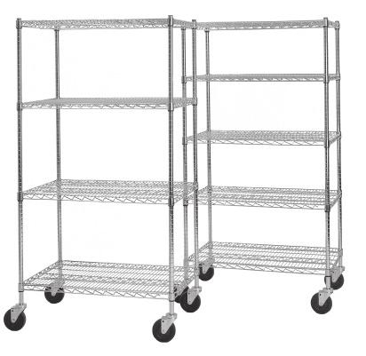 Stationary Wire Shelving Open wire construction reduces dust build-up, allows free light and air circulation, increases sprinkler effectiveness and improves visibility. Fast, easy to assemble.