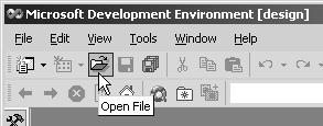 NET Windows Object Browser icon Toolbox Icon Class View icon Solution Explorer The Solution Explorer (Fig.