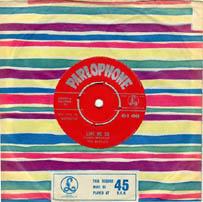 British Parlophone/Apple Single Sleeves With the American singles identification article