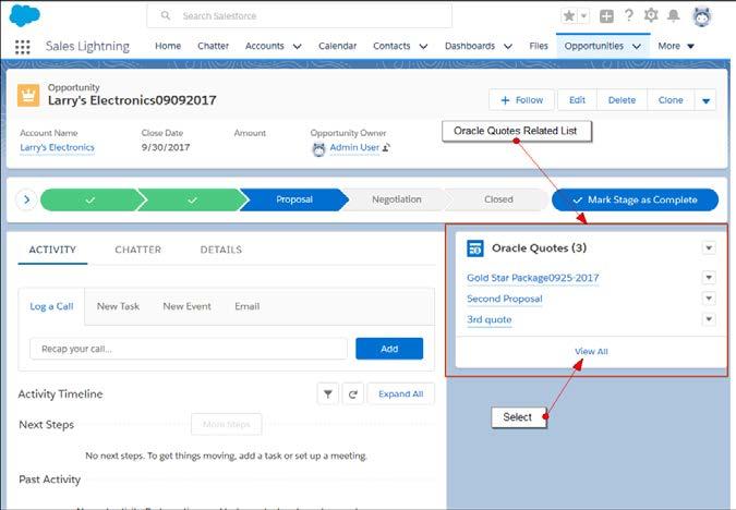 QUOTE MANAGEMENT Salesforce users can better manage their CPQ Cloud quotes in both Lightning and Classic UIs with the following new features: Clone Quotes Move Quotes CLONE QUOTES No one likes