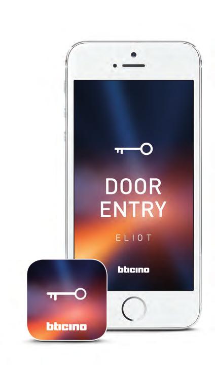 AN INTERFACE DESIGNED WITH THE USER IN MIND The Door Entry App has been