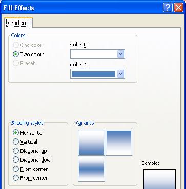 Highlight the block of cells. In the Font group, click on the down arrow next to the Fill Color button. Click on the desired color.