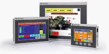 18 PanelView 800 Highlights Latest offering of graphic HMI terminals from Rockwell Automation Variety of 4 to 10 inch display sizes with touch screen and/or tactile keys Space-saving compact design