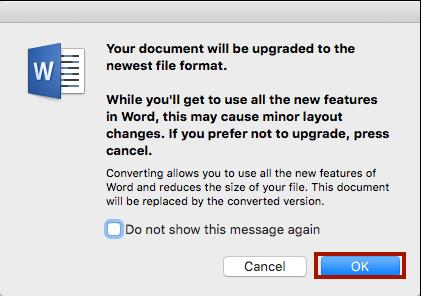 Compatibility Mode means that some of the newer features of Word 2016 will not be available to you because the document was created with an earlier version of Word.