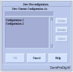 1MRS755361 MicroSCADA Pro LIB 510 *4.1 3.4.4.2. Preconfigurations All the selected report objects that are currently shown in the Quick Report picture can also be saved as named preconfigurations.