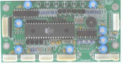 board) Hopper Control Board View Power Interface connector (Connect to main control board)