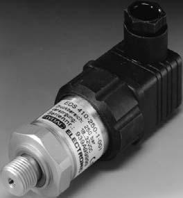 Pressure Switches EDS 0 - Fixed Settings About EDS 0 Pressure Switches: The electronic pressure switch EDS 0 was specially developed for use in industrial, mobile, and transit applications.