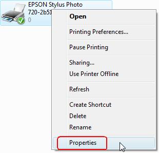 right-click on it, and select Properties.