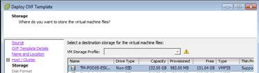 You will then be prompted to select a storage location to store the virtual machine files.