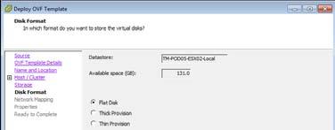 On the next screen, select the type of format you d like to use to store the virtual disks of the virtual