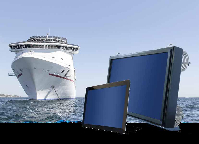 MARINE MONITORS & PANEL PCs» Outstanding day and night vision» High level of