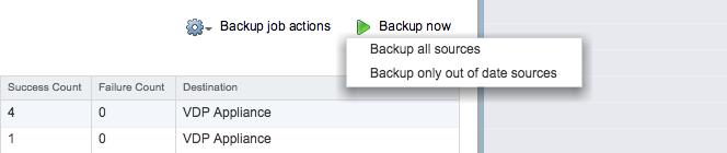 Exercise 3: Run a Backup Job Manually Recommendation: Running a backup job should be avoided during the maintenance window.