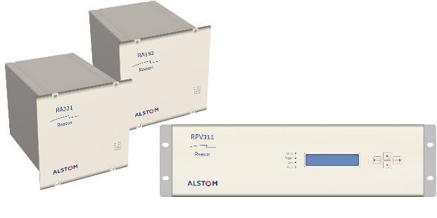 MEASUREMENT PRODUCT SOLUTIONS Reason RPV311 Digital fault recorder with fault location and PMU GRID/PRSHT/RPV311/EN/1.2014/GBR/1893 ALSTOM 2014. All rights reserved.