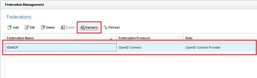 12.3.2 ISAM-to-Cloud partner The ISAM-to-Cloud client configured in this section will use a hard-coded client ID and secret, and only support the Implicit flow, as the cloud application has no way to