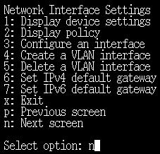 Enter 192.168.42.2 as the Default Gateway. Enter 1 to specify that the 1.1 interface should be used to reach the Default Gateway The 192.168.42.2 gateway is provided by VMWare.