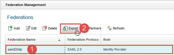 6.4 Export meta-data SCRIPT-START: A script is available for this section as an alternative to following the manual steps. For the IdP, run this script: SAMLIPConfig.
