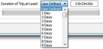 of days from drop down list Settings of 1 day to 60 day are available.