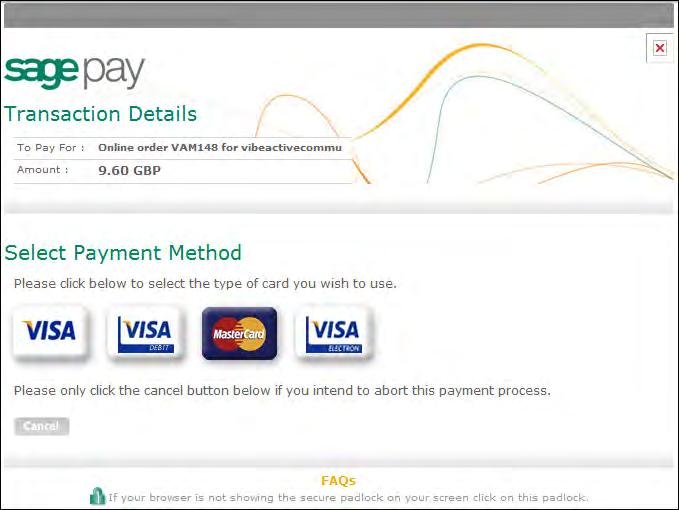 Transaction details will