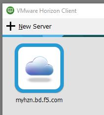 2. You can also test the VMware Horizon Client to ensure