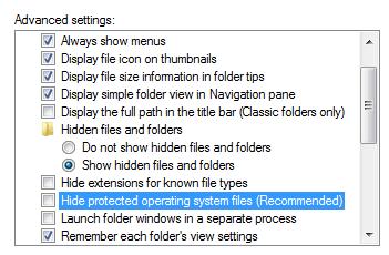 For Windows7/8 users: Go to Control Panel > Appearance and Personalization > Folder Options.
