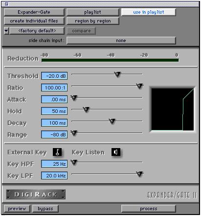 Invert The Invert plug-in reverses the polarity of the selected audio. All positive sample amplitude values are made negative, and all negative amplitudes are made positive.