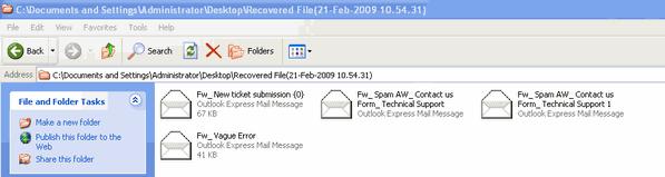 Viewing Recovered Emails Stellar Phoenix Outlook Express Recovery software provides two types of saving options-.dbx and.eml for saving recovered.dbx files.