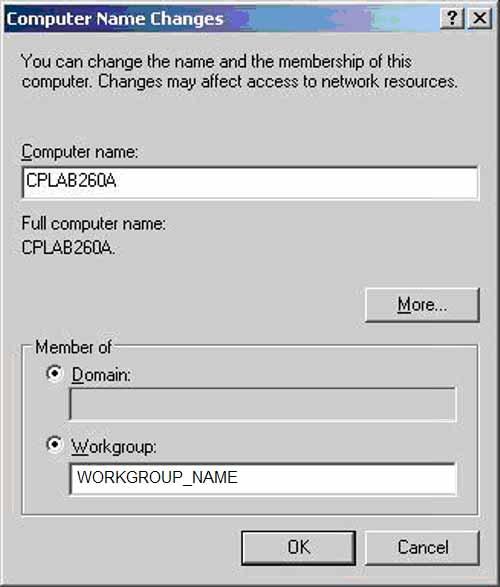 Working with domains and workgroups 181 Joining a workgroup Step Action This procedure assumes that CP1 is the active server and CP2 is the standby server 1 On CP1, launch the AutoStart Console and