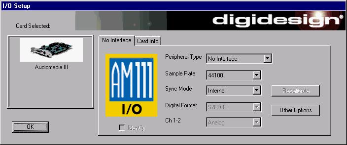 Ch 1-2 Format control Here you may choose between Analog and Digital I/O. When set to Analog, you can record into the analog RCA inputs.