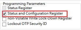 2 Configuration Register 7. Set up WPEN Bit or RSTHLD Bit 8.