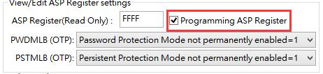 Set up Persistent Protection Mode Lock Bit 2.