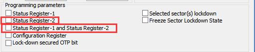 Enter the SR2(hex) Setting SR2, or select the status for each Bit in the