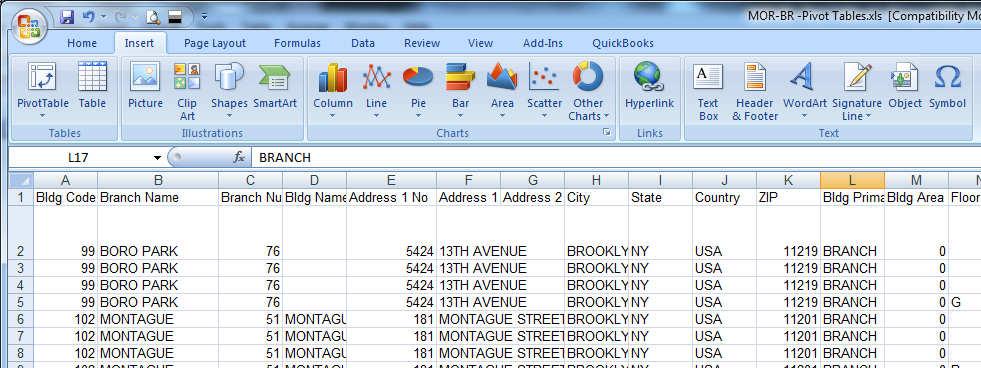 PivotTables PivotTables can be a powerful way to analyze data in Excel.